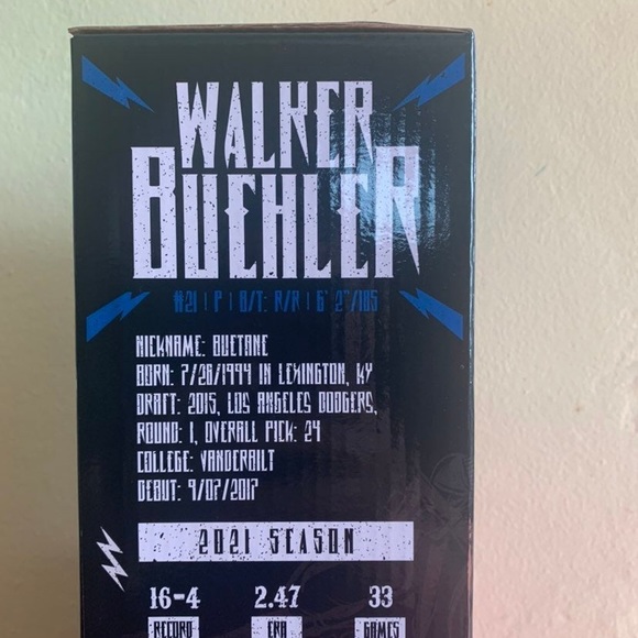 LA Dodgers “ Walker Buehler” Bobblehead - Picture 3 of 3